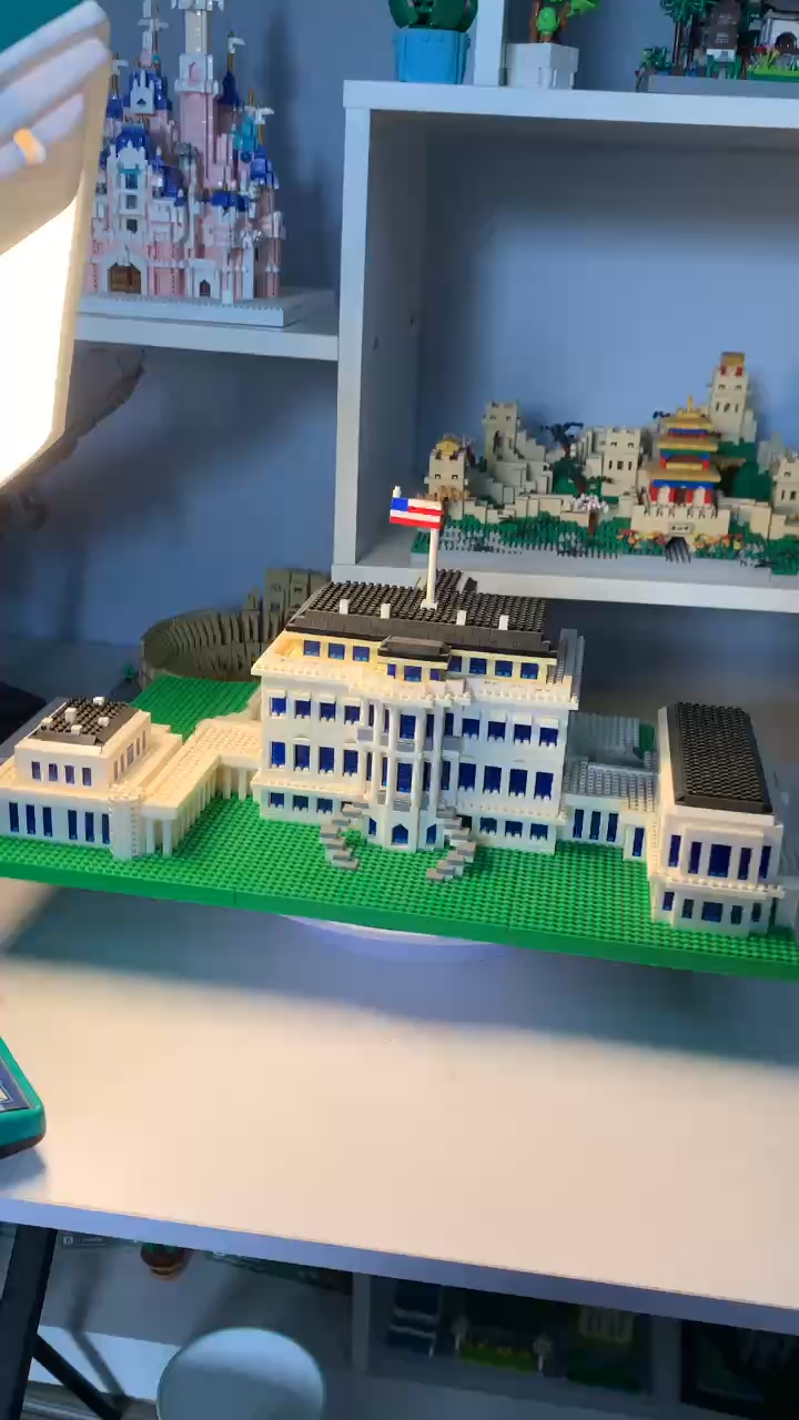 Lego Nhà Quốc Hội Nhà Trắng USA 4500PSC Bộ Đồ Chơi Lắp
