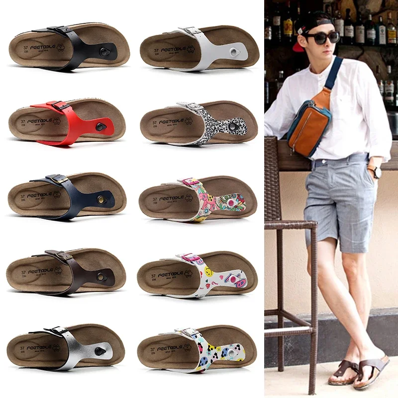 Flip-Flops Men's Summer Fashion Slippers 2020 New Student Beach Flip-Flops All-Matching Couple Beach Shoes Vacation