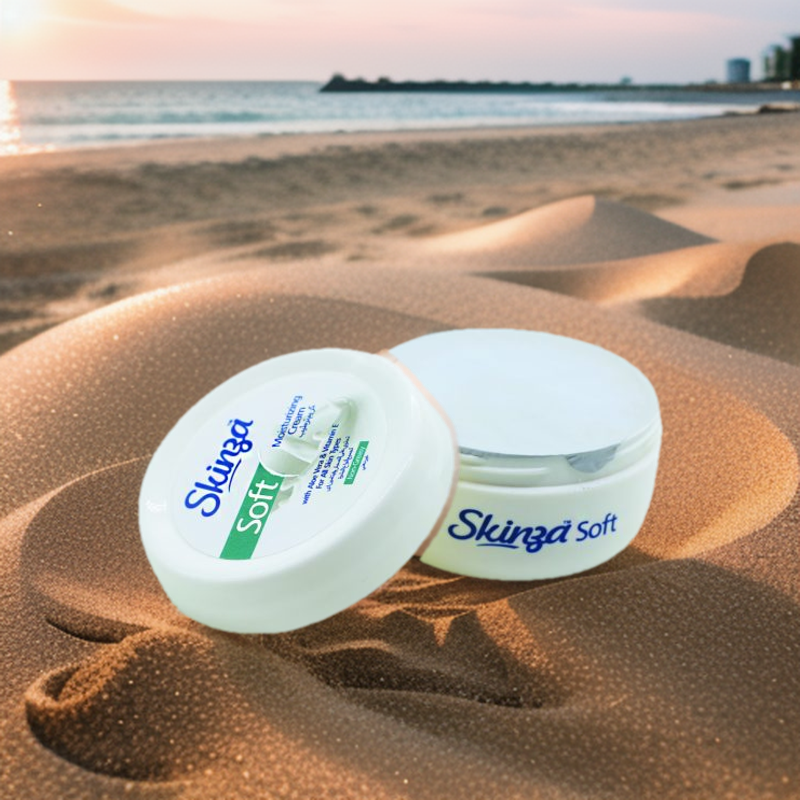 Skinza Soft Moisturizing Cream With Aloe Vera & Vitamin E. 