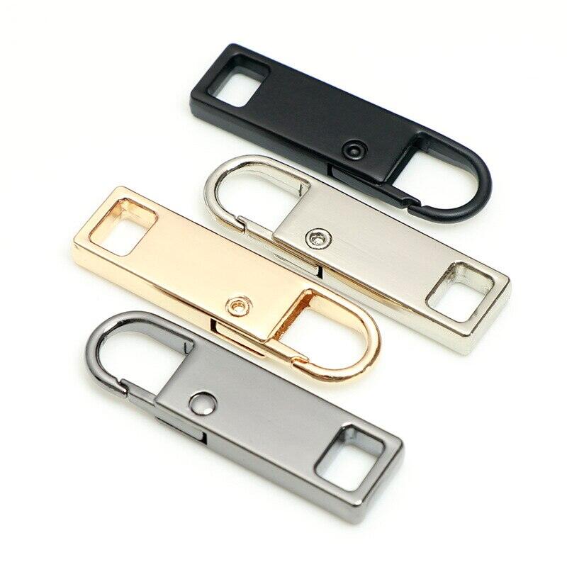 4pcs/8pcs Detachable Zipper Pull Multi Color Replacement Zipper Accs For Jeans & Backpack Sewing Tools