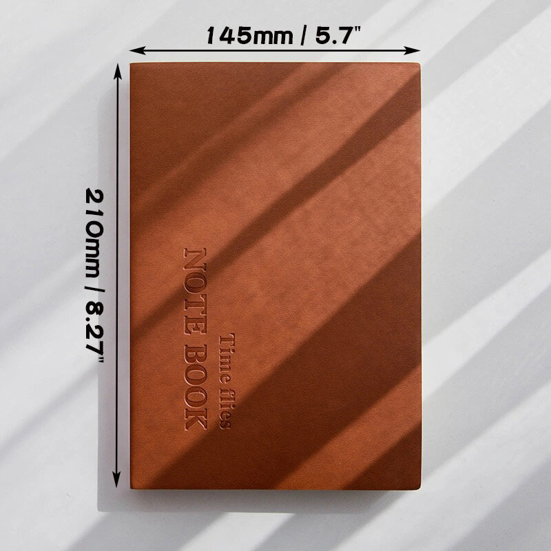 Grid Notebook A5Travelers Journals School Office Meeting Record 80GSM/264 Pages Checkered Paper Notepad Handbook Agenda 2026/27