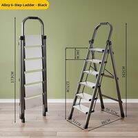 QIUZHISE | Aluminum Alloy Thickened Folding Multi-functional Ladder