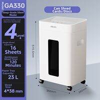 deli | Compact Home Office Commercial Electric Paper Shredder