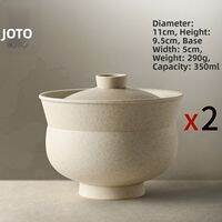 JOTO | Retro Japanese Style Ceramic Small Pot for Individual Use Soup Tureen