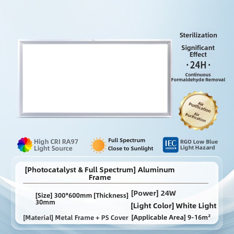 FSL | LED Integrated Downlight Flat Panel Light for Kitchen and Bathroom