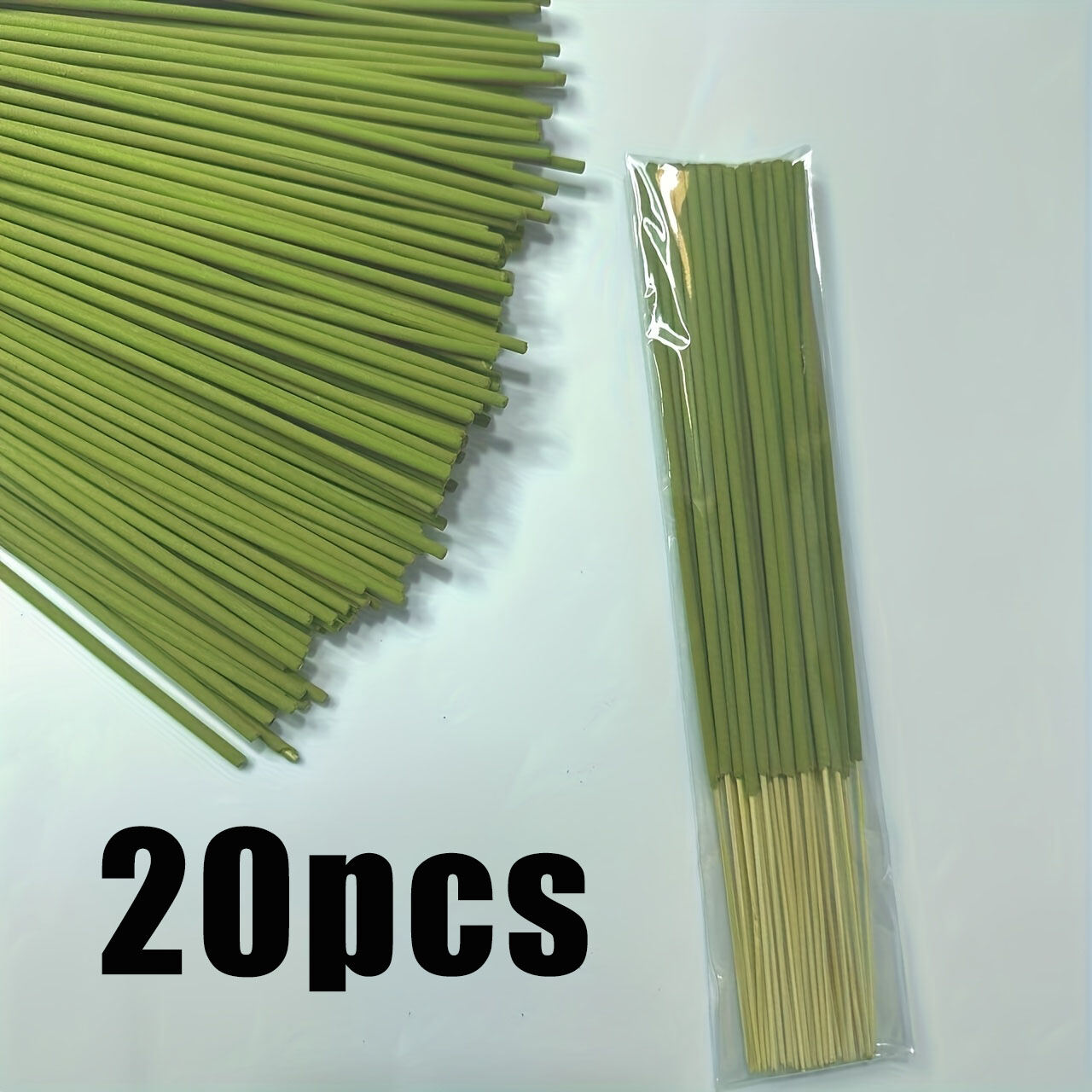 20/50/150 Extended Burning Time Lemongrass Oil Lemongrass Sticks - 45 Minutes Burning Artificial Wooden Summer Fragrance Home Camping Courtyard and Outdoor Activities - Air Purification Relaxation Holiday Decoration (Halloween/Christmas/Easter/Tall...