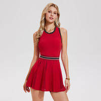 COSLEAF | Summer Breathable A-Line Skirt Tennis Sport Dress