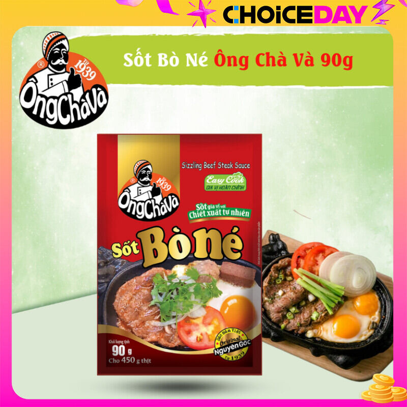 3 gói sốt bò né ông chà và 90gr