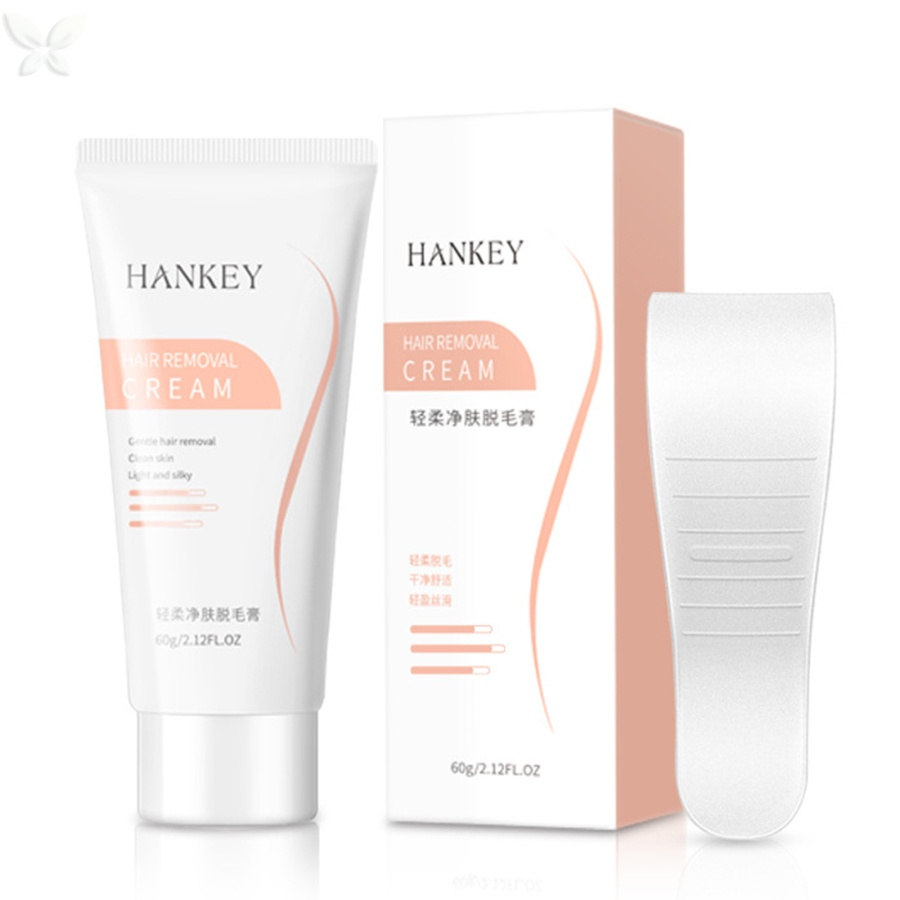 Kem Tẩy Lông HANKEY không gây kích ứng 60g Kem tẩy lông tẩy lông vùng kín nách tay chân