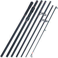 Sougayilang 3.0M 3.6M 6/7 Sections Carp Fishing Rod Protable Carbon Fiber Spinning Feeder Rod Travel Fishing Pole Fishing Tackle