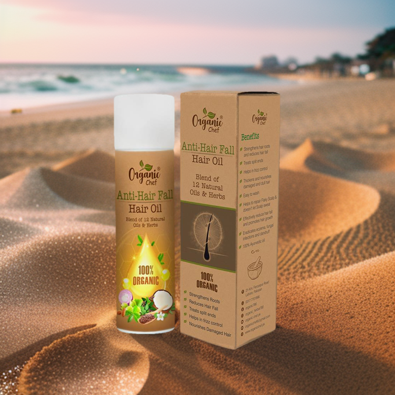 Organic Aura Anti-Hair Fall Oil. 