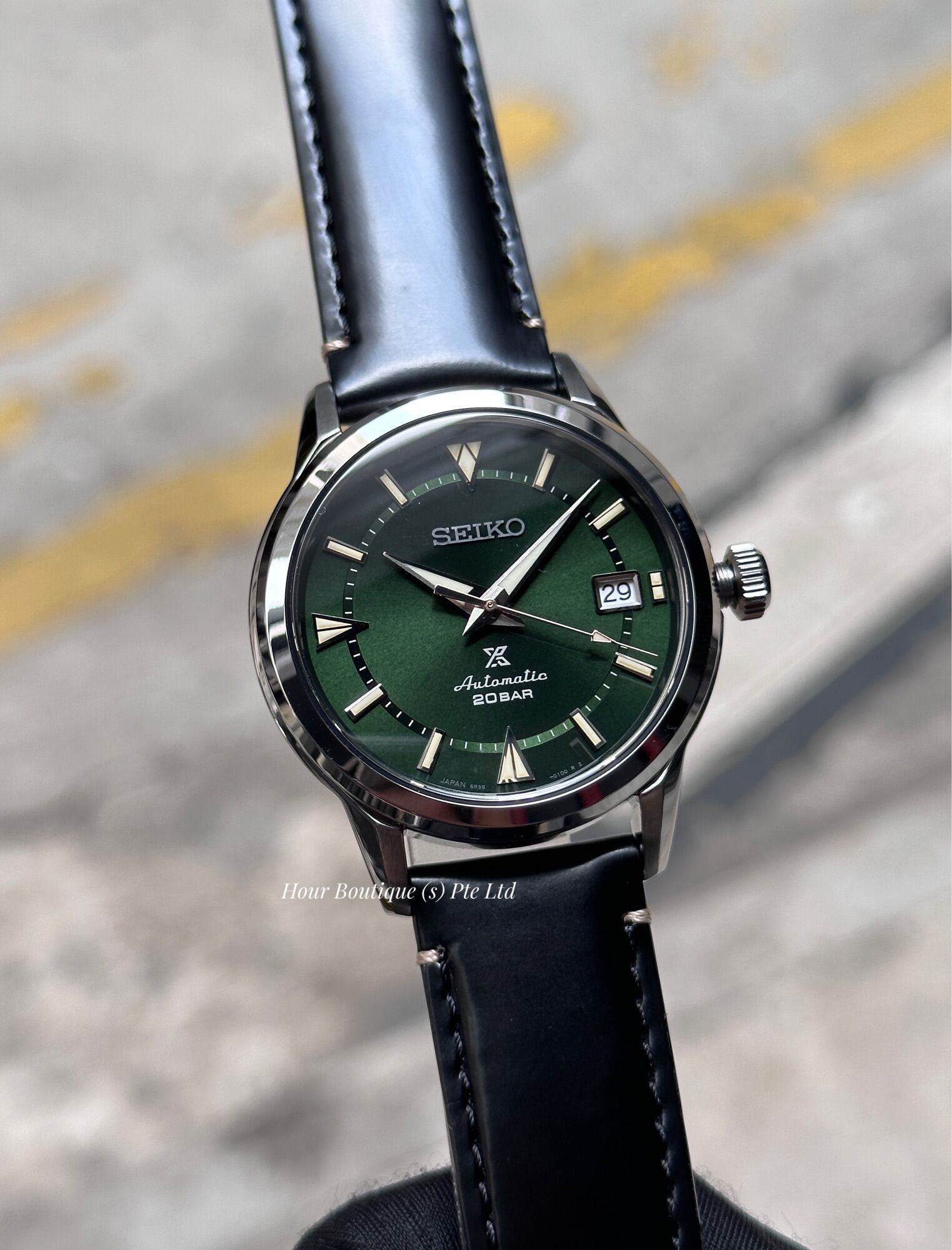 Brand New Seiko Prospex Alpinist Green Sunburst Dial Automatic Watch  SBDC149 SPB245J1 | Lazada Singapore