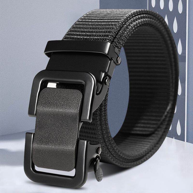 JIFANPAUL | Automatic Buckle Leather Belt with Braided Design