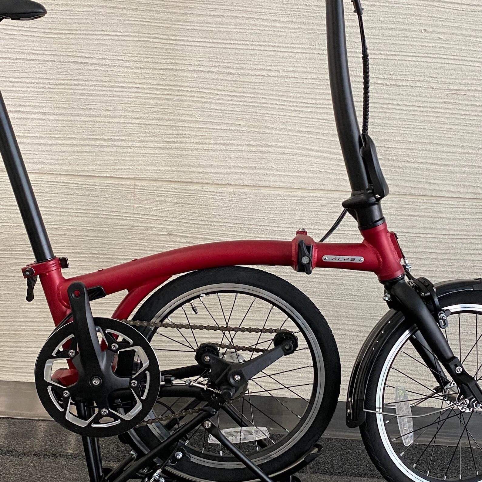 alps folding bike