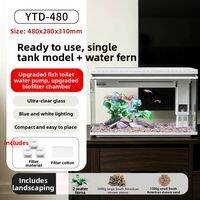 sunsun | Eco-Friendly Auto Cleaning Compact Living Room Aquarium Glass Tank