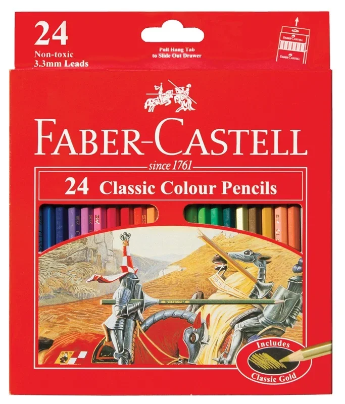 Faber-Castell 24 Classic Faber-Castell Colour Pencils