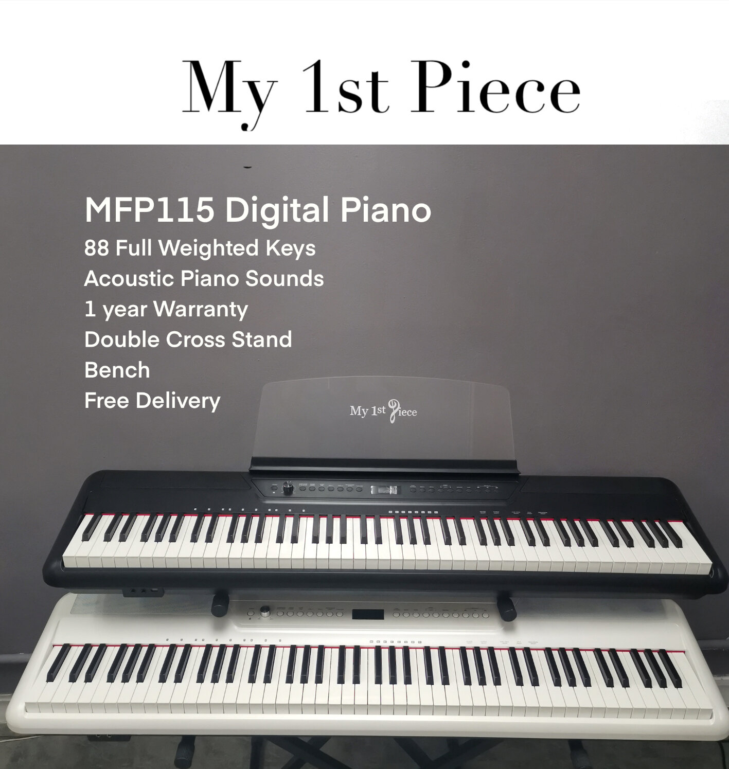 Digital Piano My 1st Piece MFP115 Lazada Singapore