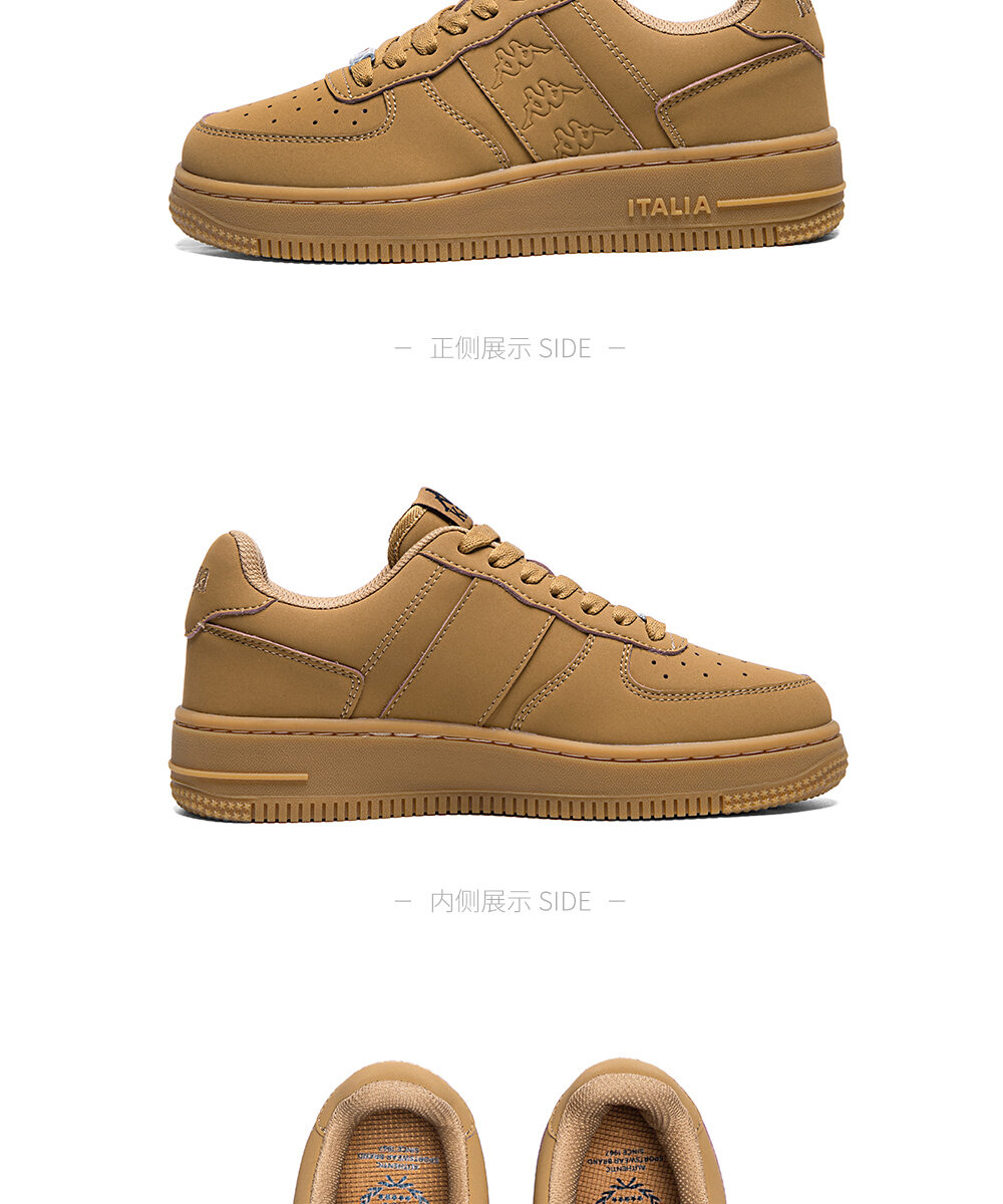 Scarpe casual da donna Kappa 2025 Estate New Style Retro Sneakers sportive con fondo spesso alzato versatili e piatte con punta tonda