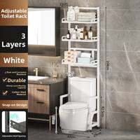 WEIMEIYUAN | Thickened Adjustable Toilet Shelf
