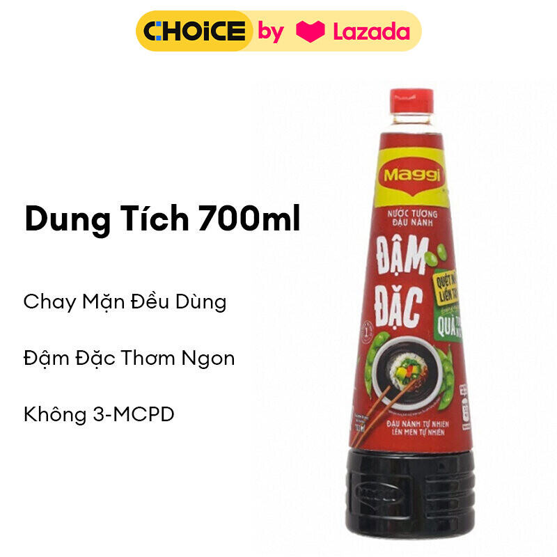 Nước Tương Maggi ĐẬM ĐẶC chai 700ml