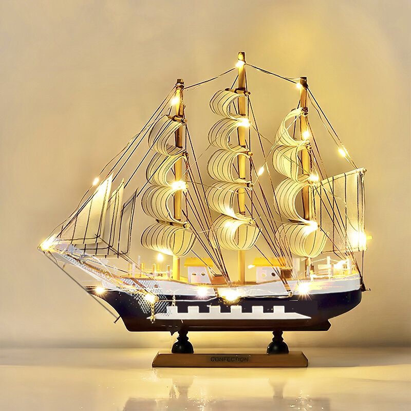 BAOBEILE | Creative Decoration Sailing Ship Model