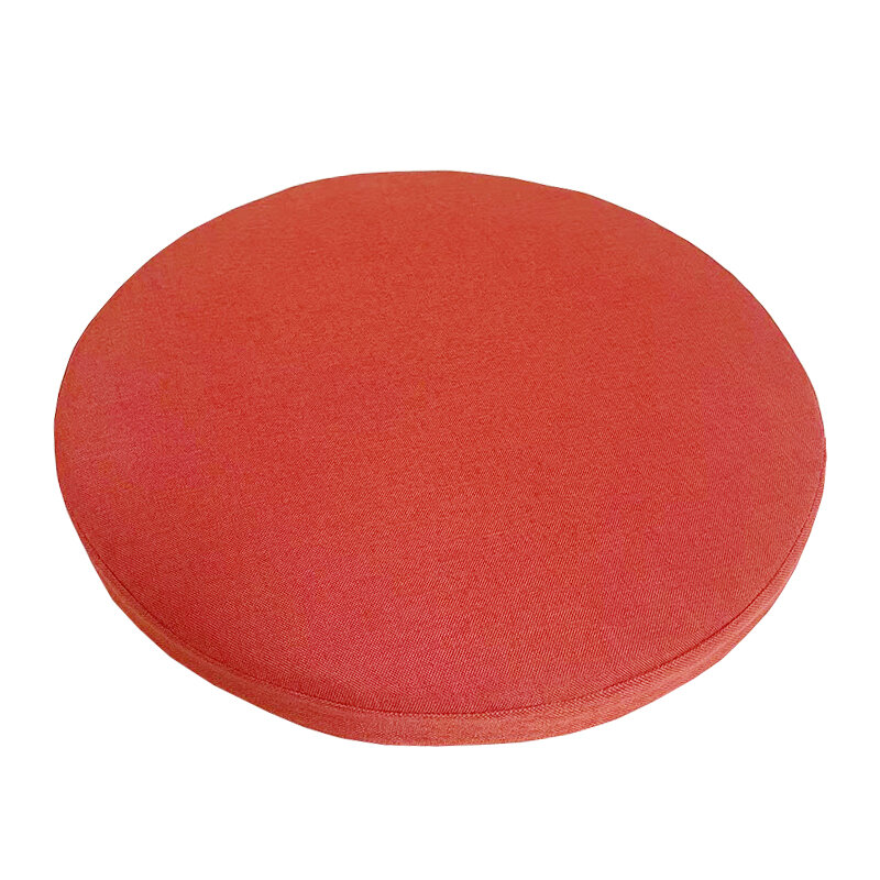 High Density Sponge Seat Cushion Removable And Washable round Chair Pad Japanese Style Fine Linen Seat Pads for Home Use