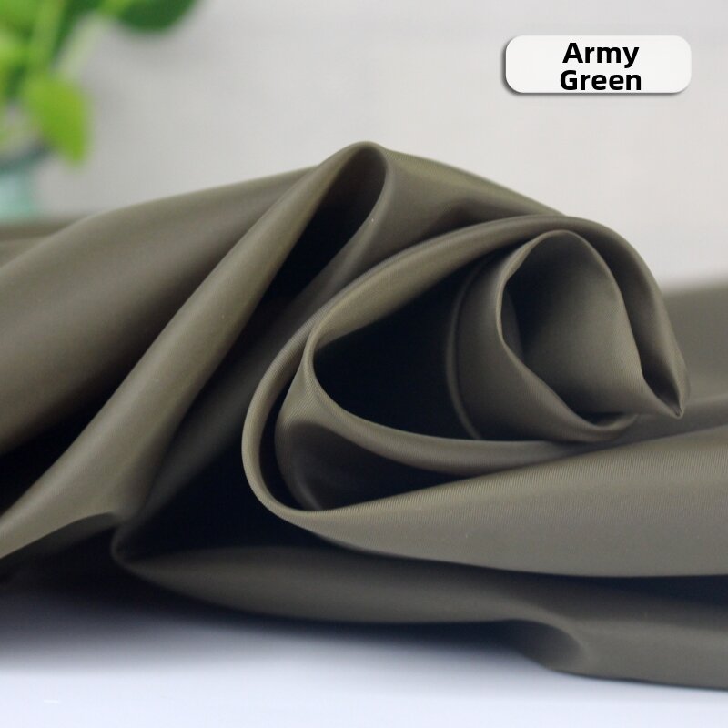 Silk Blend Lightweight Lining Fabric Black and White