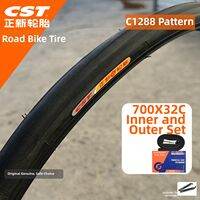 CST Road Bike Tires 700x23/25/28/32/35/38C Wear-Resistant Bicycle Outer Tires Inner And Outer Tires for Cycling Equipment