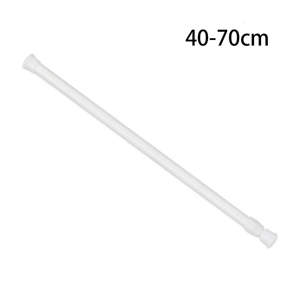 Cm Multi Purpose Spring Loaded Extendable Telescopic Curtain Pole Tension Rail Net Voile