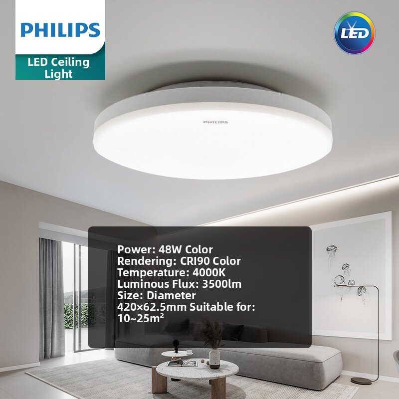 Philips | Ultra-Slim Super Bright Round LED Ceiling Light