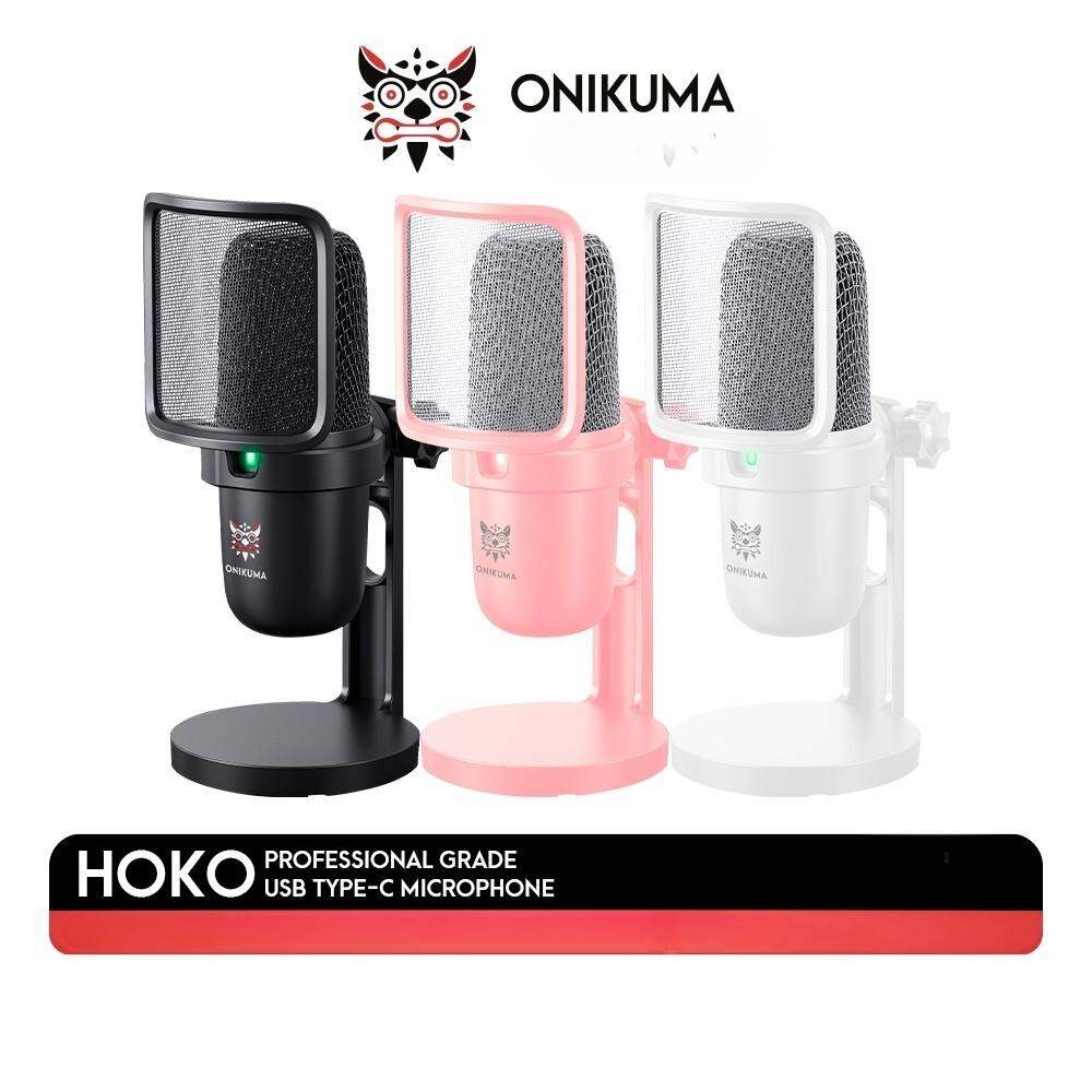 Onikuma Hoko M630 Microphone Professional Grade Microphone for Gaming, Streaming and Podcasting ราคา 990 บาท*ส่งฟรี