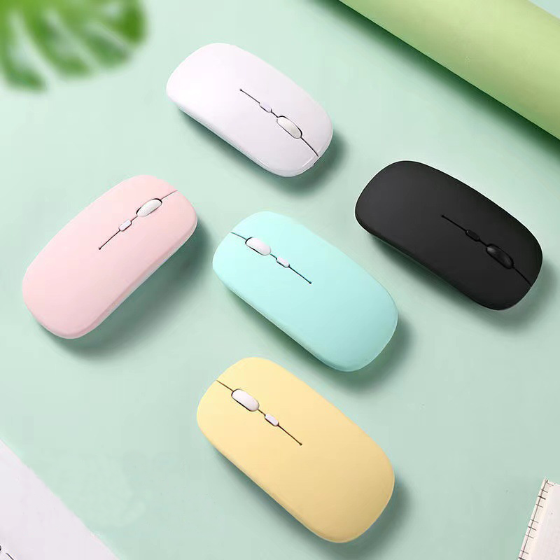 Pastel Macaron Bluetooth Mouse for iPad, Android, Laptop, Smartphones