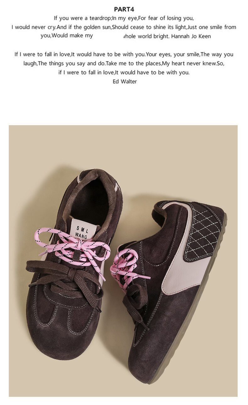 Sepatu Wanita Birkenstock Pink Kasual Sporty Dequan Musim Semi 2025 Gaya Baru Roti Kecil Musim Gugur Musim Dingin Jelek Lucu Sepatu Santai