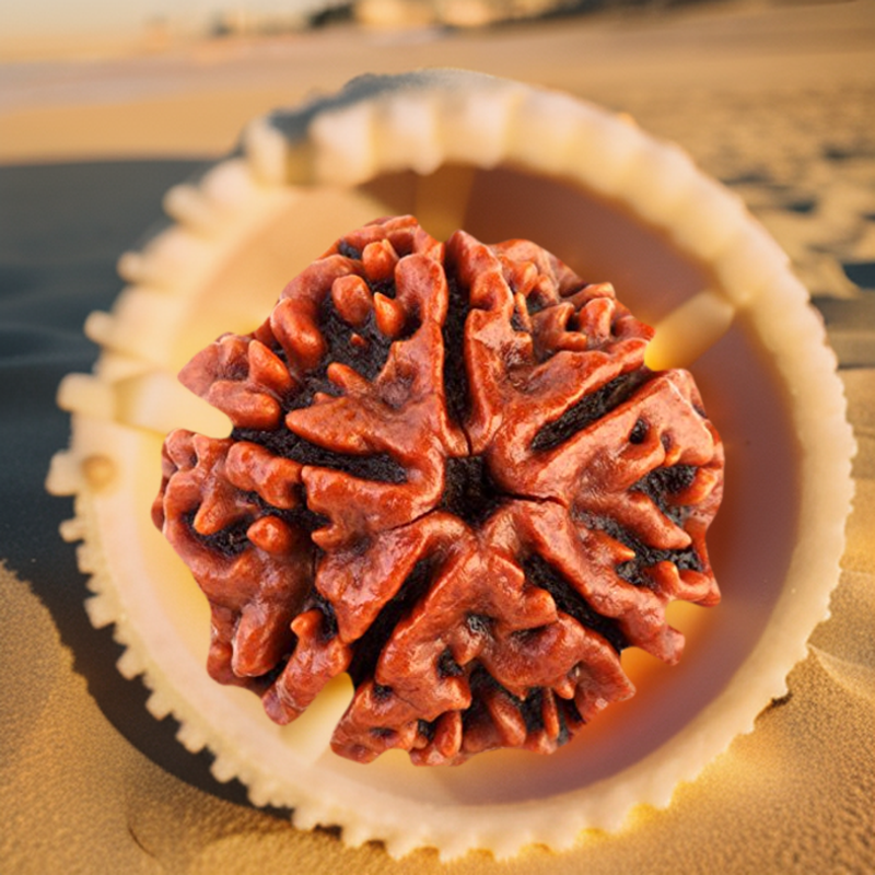 5 Mukhi Rudraksha 1pc. 