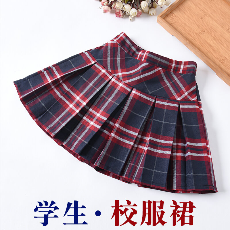 Girl's Miniskirt Children Pleated Skirt 