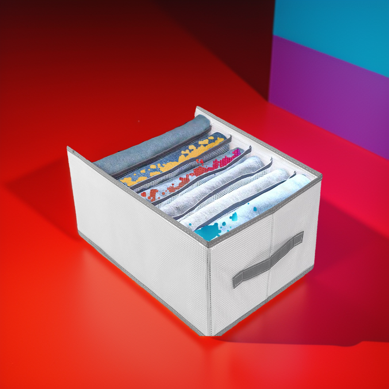 Clothes Storage Box Foldable Drawer Organizer. 
