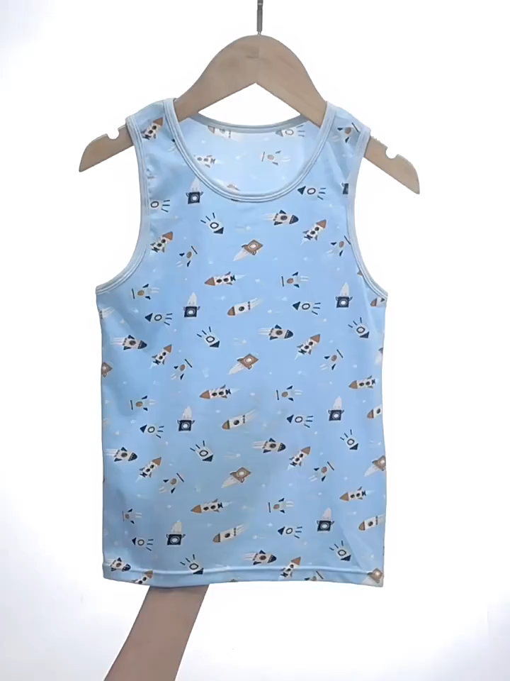 MGBJA002 Singlet Pakaian Dalam Anak Laki Laki Kaos Kutang Cowok