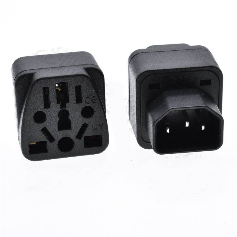 Universal 3 Pin Travel Power Adapter Socket Converter Uk Plug Iec 320