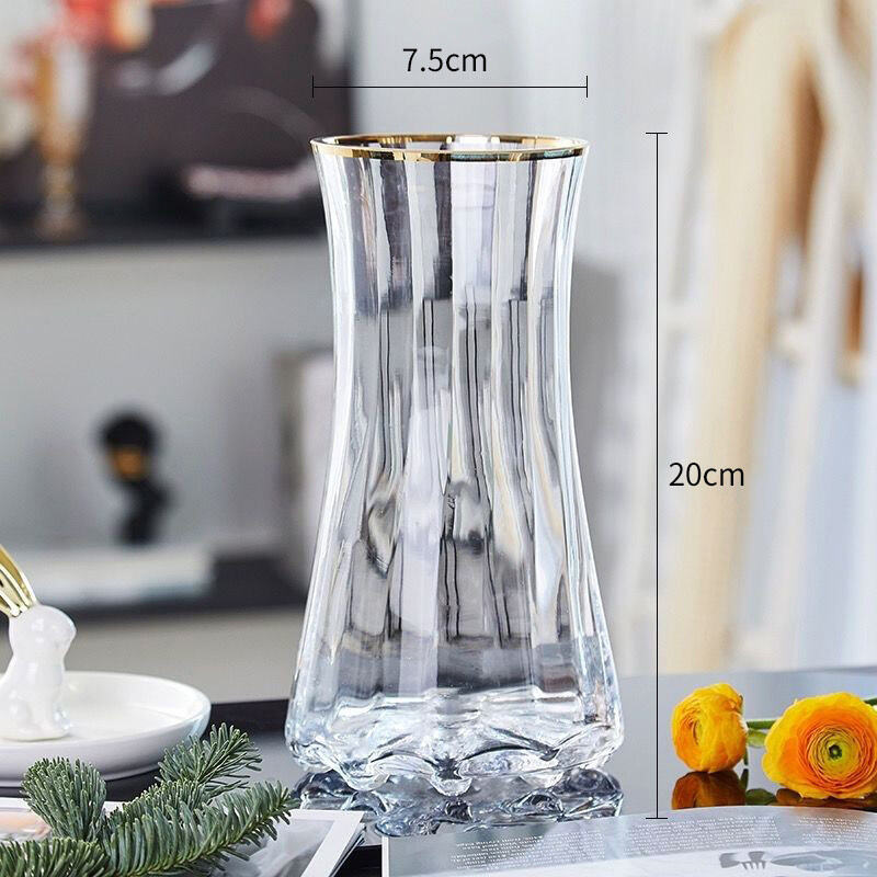 XIANGCAI | Luxury Simple INS Style Glass Vase
