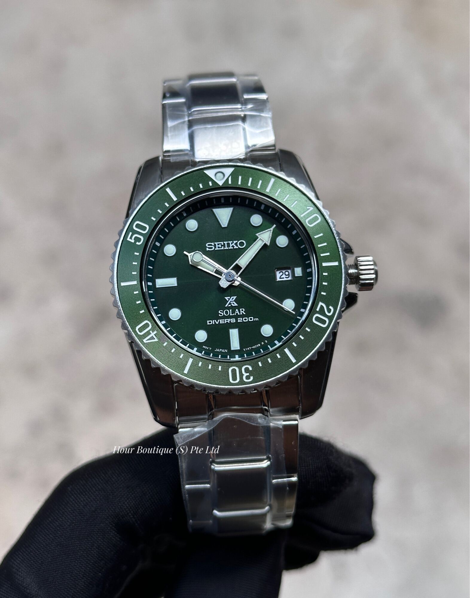 Brand New Seiko Prospex Green Solar Divers Men's Watch SNE583P1 | Lazada  Singapore