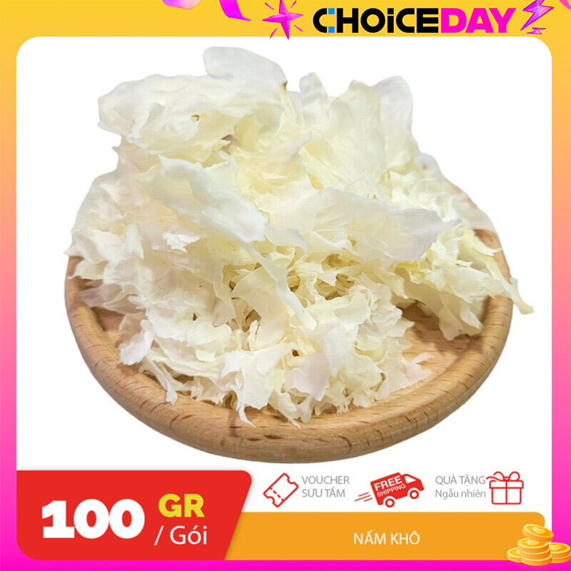 Túi 100gr nấm tuyết vụn trắng