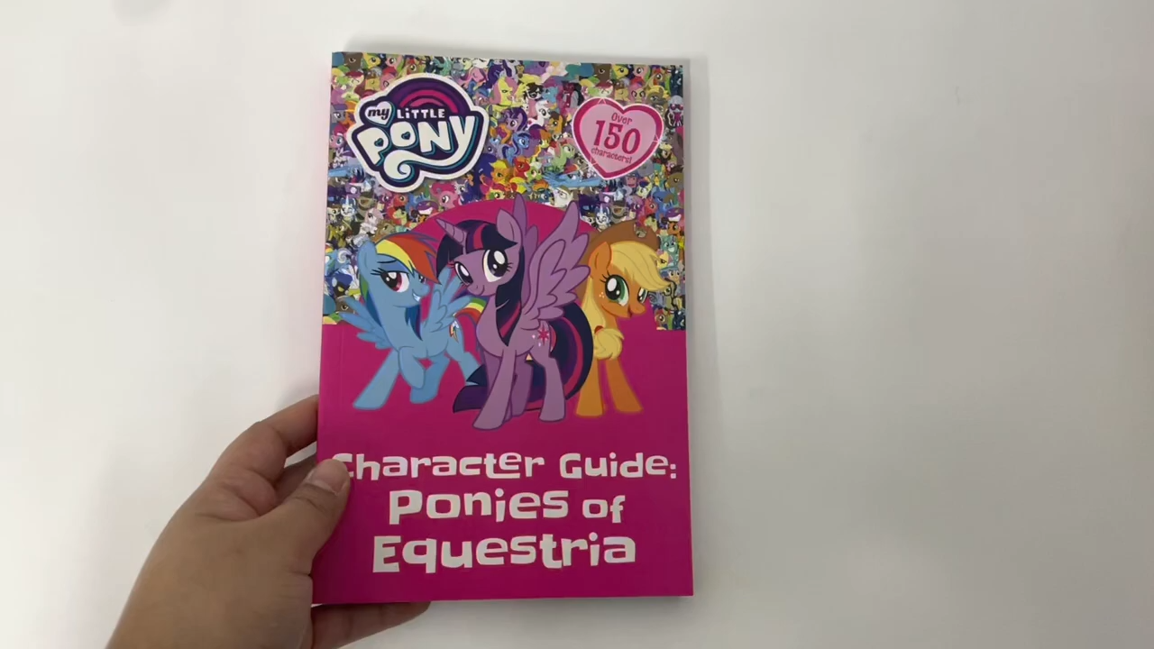 My Little Pony Character Guide Book with Fun Facts & 150