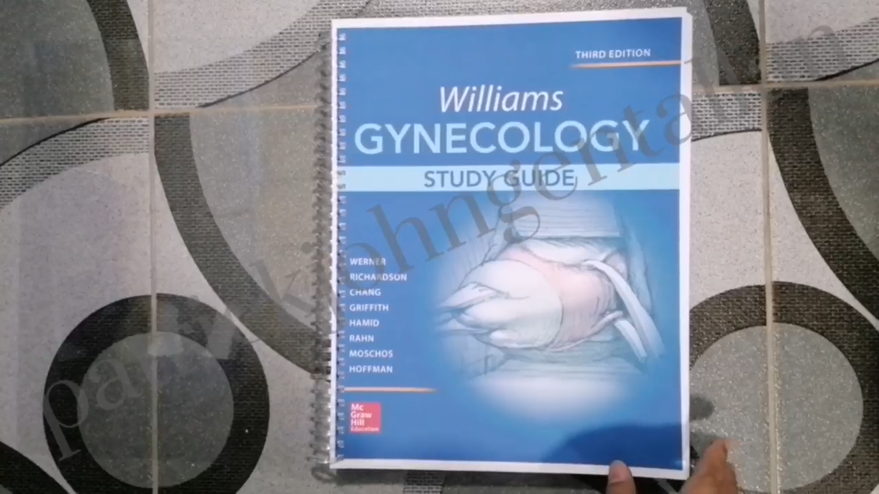 Williams Gynecology: Study Guide 3rd Edition 3Rd Edition