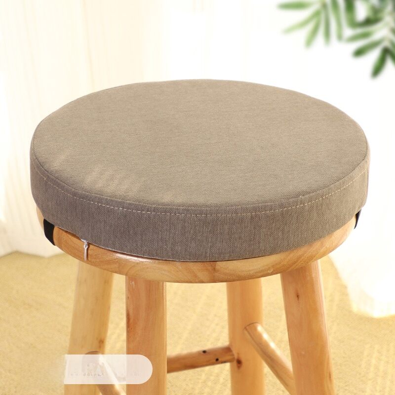 Removable And Washable Thickened round Office Chair Cushion Assorted Colors Modern Simple Style Non-Slip Seat Pad for Long Time Sitting