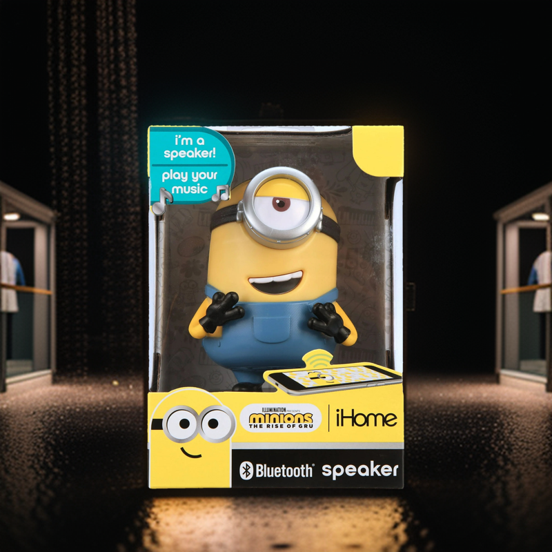Bluetooth Wireless Speaker Universal Minions The Rise of GRU