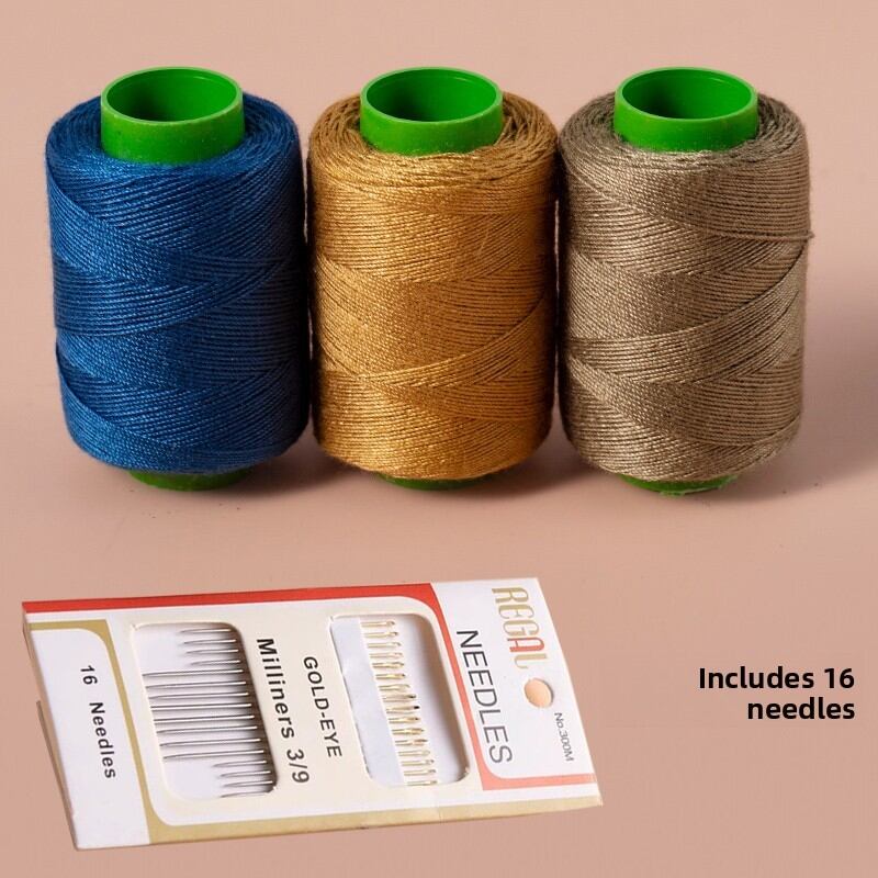 Denim Sewing Thread Small Roll Thick Thread for Home Use Quilt Repair Strong Thread Ball Clothing Sewing Thread