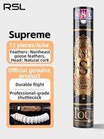 RSL | Durable Competition-Grade Goose Feather Badminton