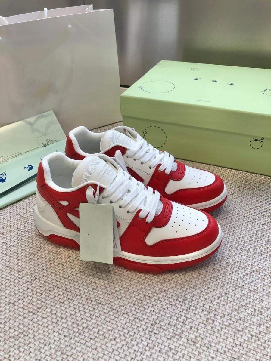 Off-White Thick-Heeled Casual Sports Shoes Unisex Fashionable Leisure Sneakers Luxury Women's Flat Footwear round Toe Mesh Inner · v10