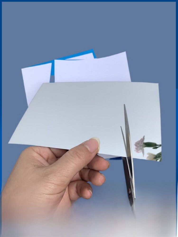 Ultra-Thin DIY Handmade Soft Mirror Plastic Mirror Paper Self-Adhesive Bendable Cut HaHa Mirror Material A6 Creative Crafts