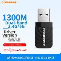 Comfast | Dual Band 5G Gigabit USB Wireless Network Card for Desktop